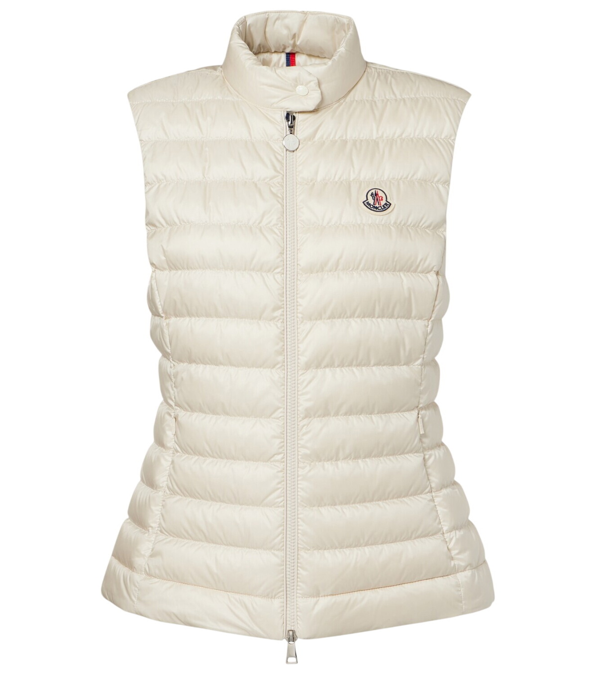 MONCLER ARLETTE GILET ジレ　ベスト　フレア　ホワイト Moncler Pink Down Luzule Vest Moncler