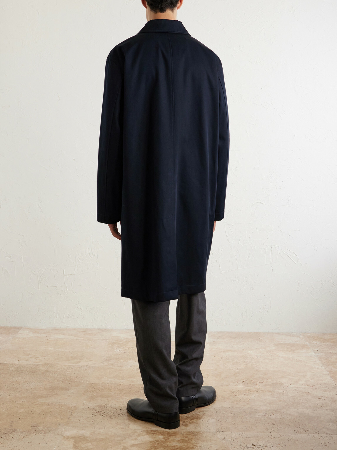 A.P.C. - Mac Duras Cotton Mac Coat - Blue