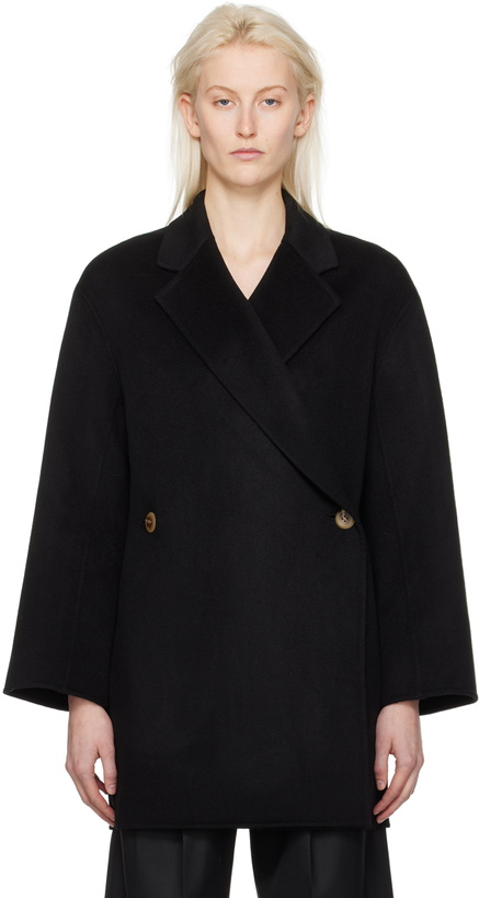 Photo: by Malene Birger Black Ayvia Coat