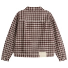 Story mfg. Check Sundae Jacket - Presented by END. in Wood