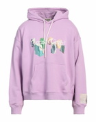 Msgm Mens Sweatshirt Lilac