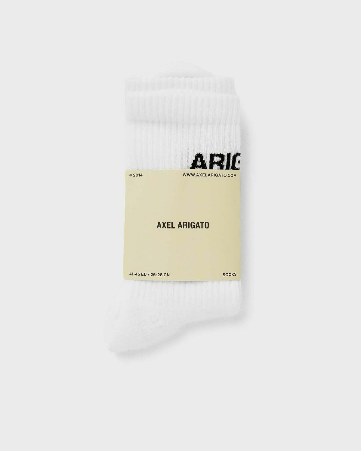 Axel Arigato Arigato Logo Tube Socks White Socks