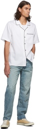 Ksubi White Downtown Resort Shirt