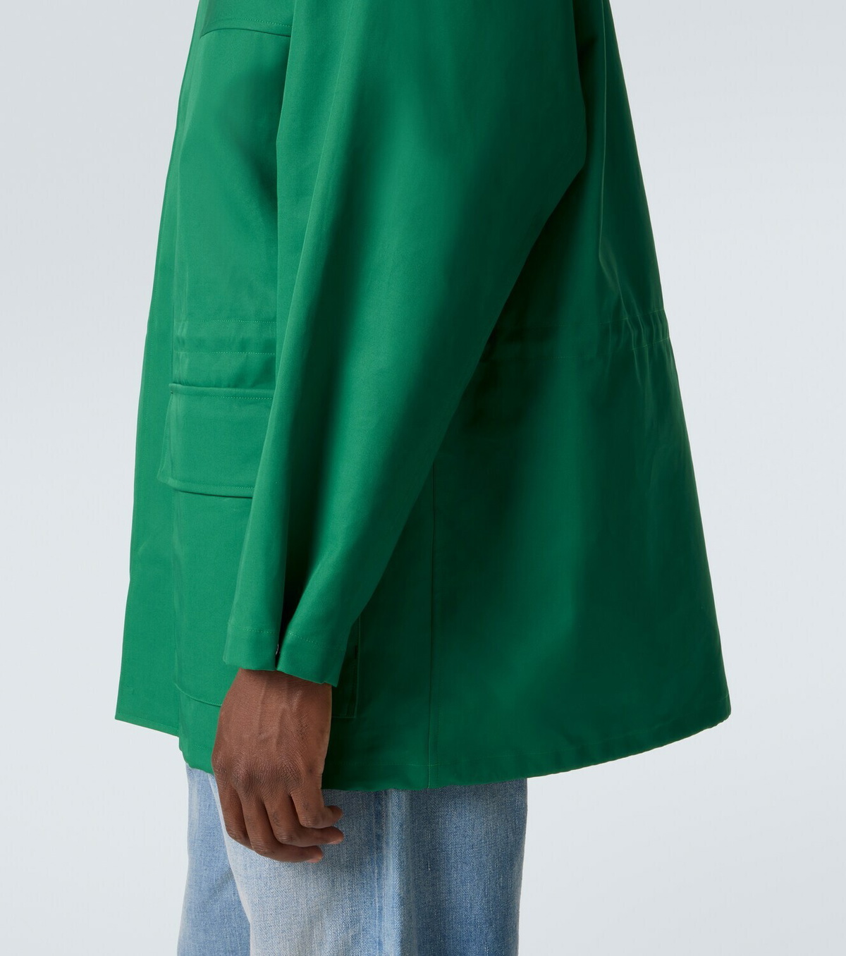 Auralee Hooded cotton gabardine jacket Auralee