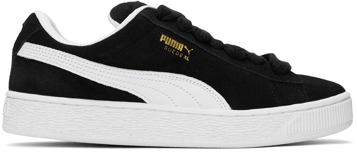 Photo: Puma Black Suede XL Sneakers
