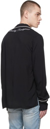Rhude SSENSE Exclusive Black Button-Up Shirt