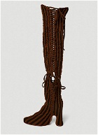 Expandable Boots in Brown