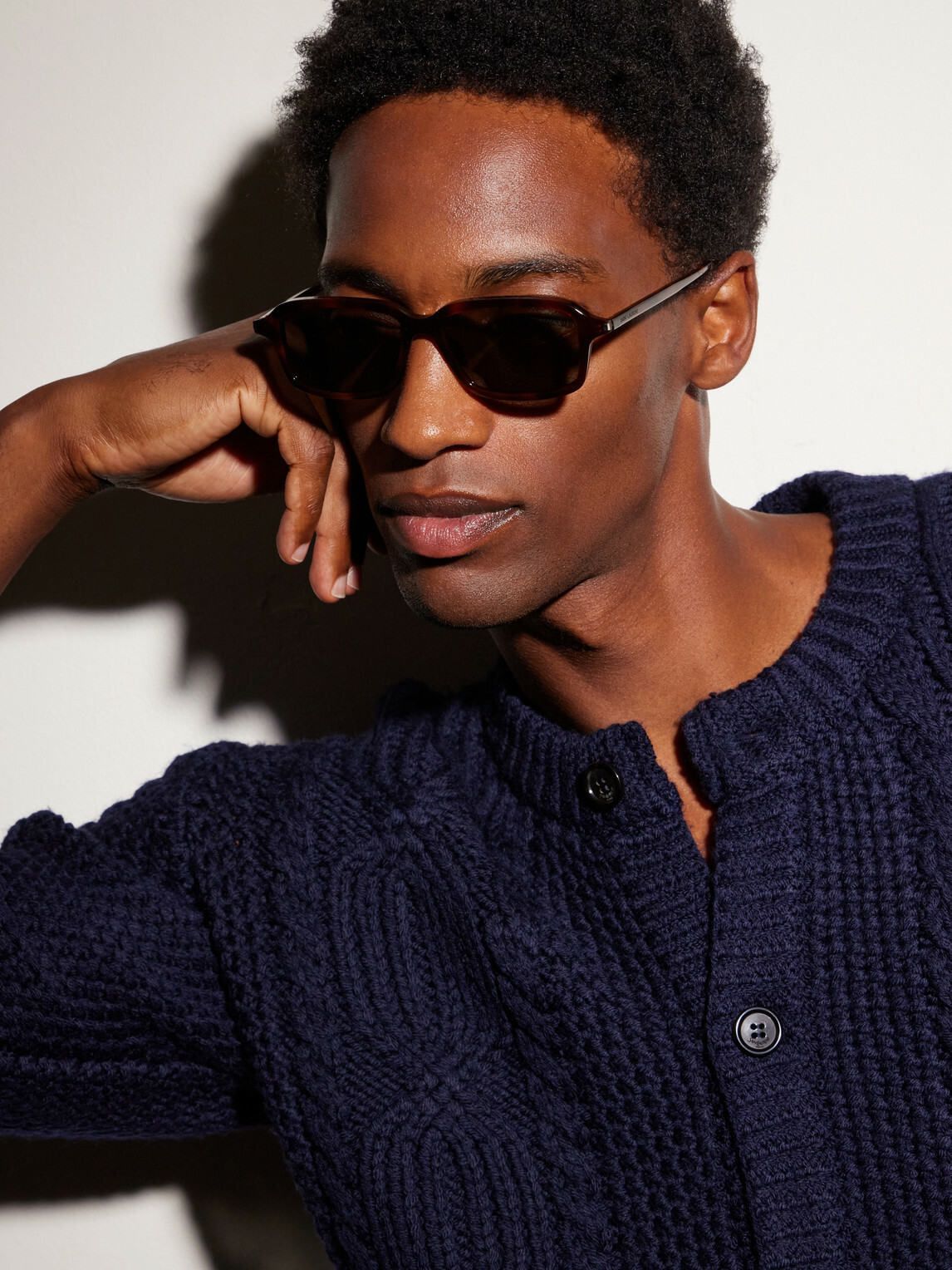 SAINT LAURENT - SL 938 Square-Frame Recycled Acetate Sunglasses - Brown