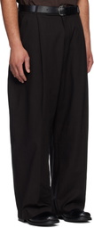 Studio Nicholson Black Pull Trousers