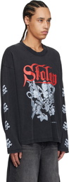 Stolen Girlfriends Club Black Punk Love Symbols Long Sleeve T-shirt