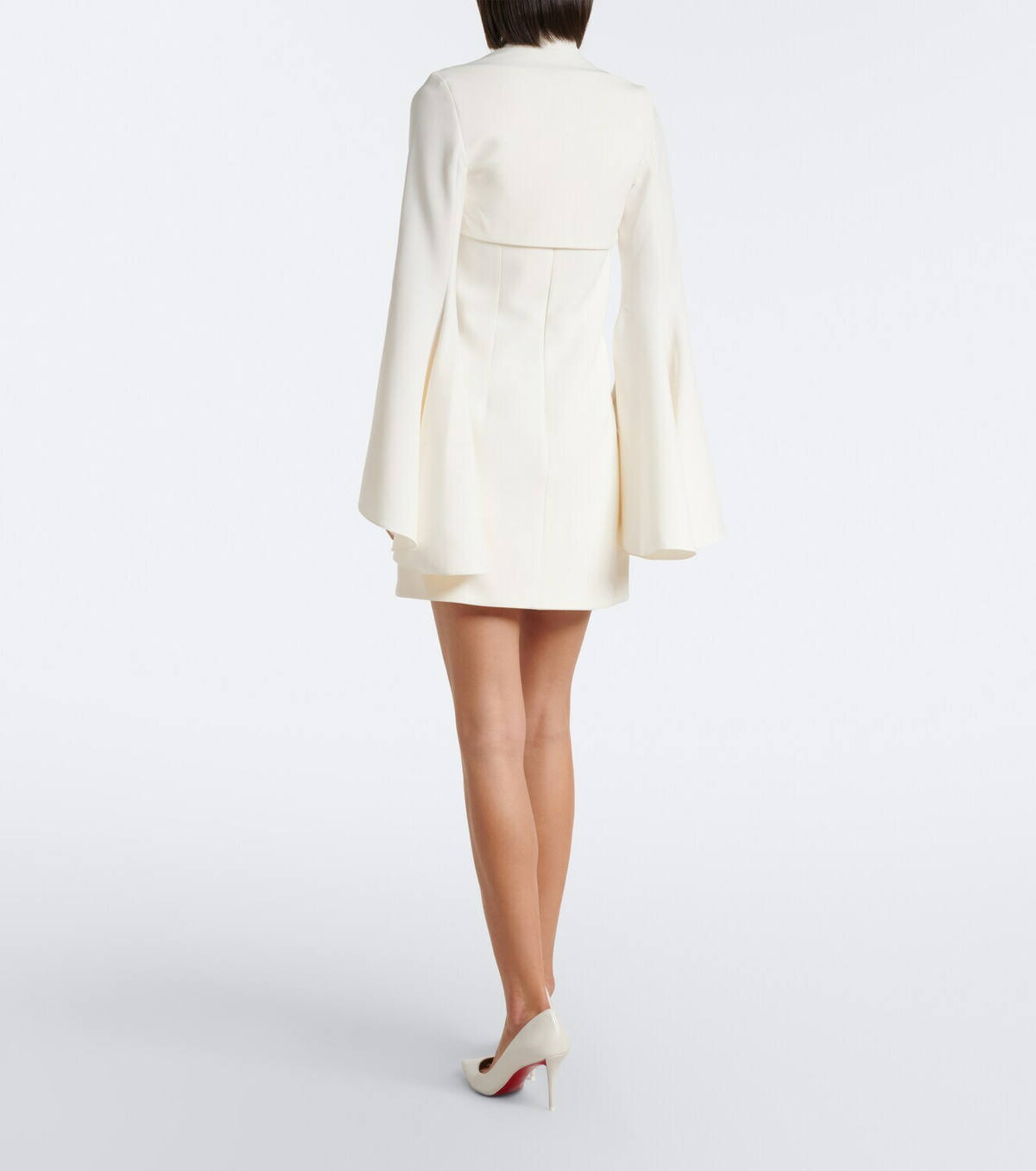Safiyaa Bridal Fran embellished crêpe minidress