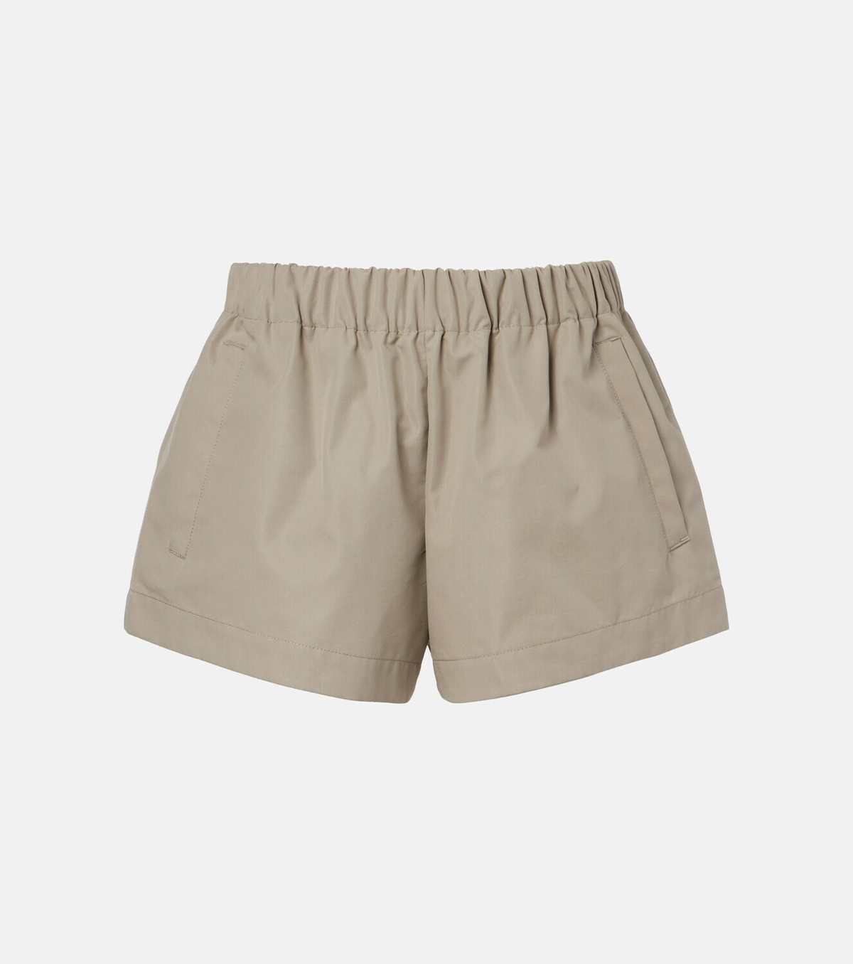 Wardrobe.NYC Clean cotton-blend shorts