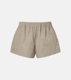 Wardrobe.NYC Clean cotton-blend shorts