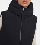 Jil Sander Oversized hooded down vest