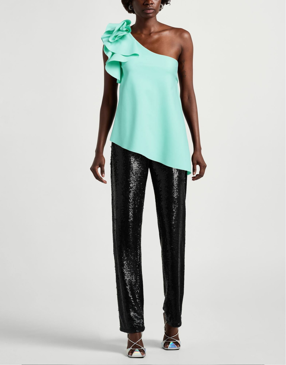 Chiara Boni La Petite Robe Womens Top Light in Green