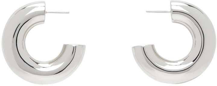 Photo: Sophie Buhai Silver Large Donut Hoop Earrings