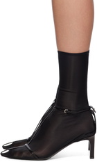 Jil Sander Black Ankle Boots