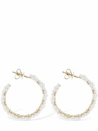 SOPHIE BILLE BRAHE - Grande Boucle Parc 14kt & Pearl Earrings