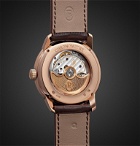 Parmigiani Fleurier - Toric Automatic Chronometer 40.8mm 18-Karat Red Gold and Alligator Watch - Gray