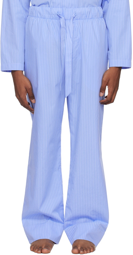 Photo: Tekla Blue Drawstring Pyjama Pants