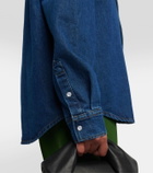 Ami Paris Ami de Cœur denim shirt