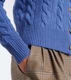 Polo Ralph Lauren Cable-knit wool and cashmere cardigan