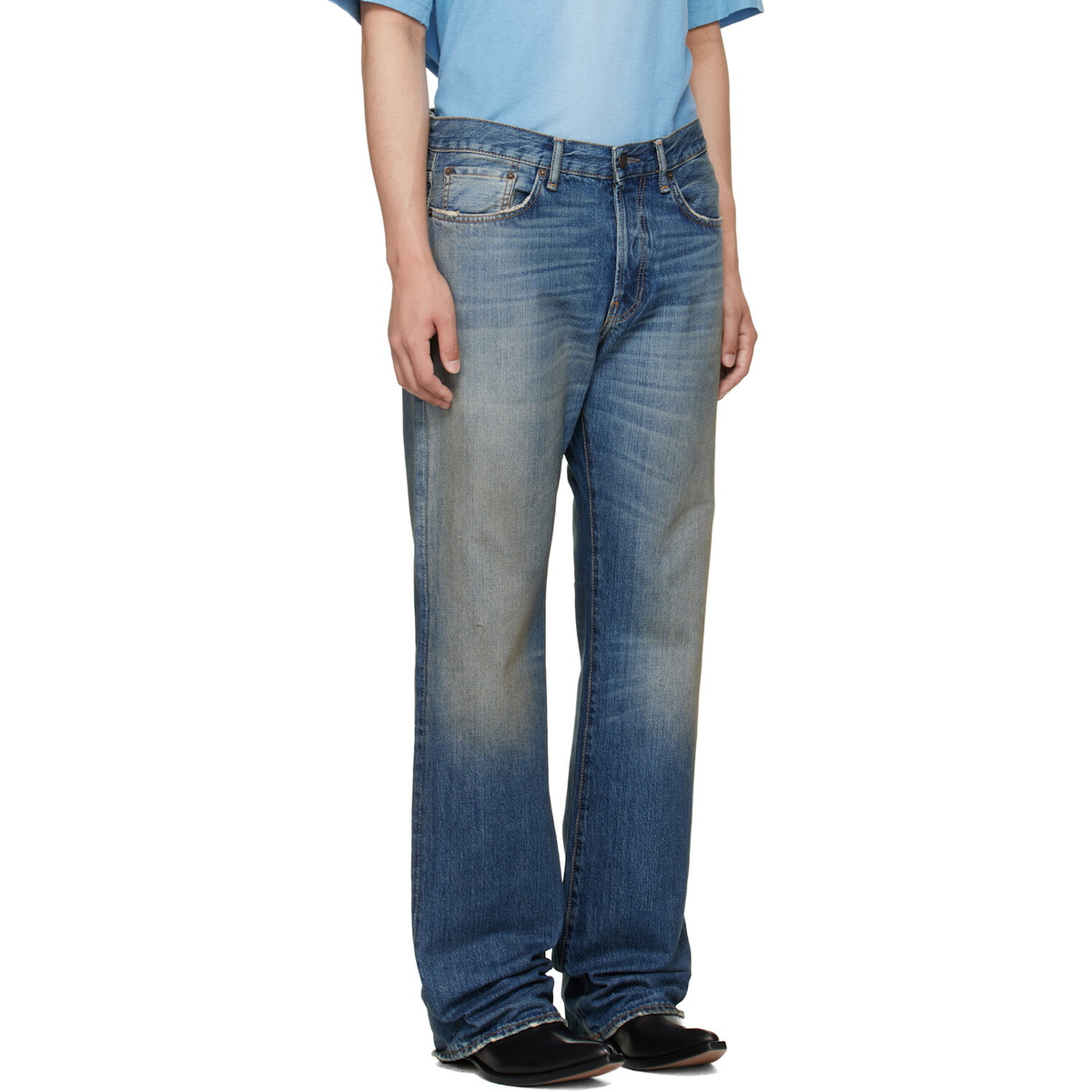 Acne Studios Blue 2010M Bingo Jeans