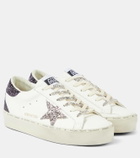 Golden Goose Hi Star glitter leather sneakers