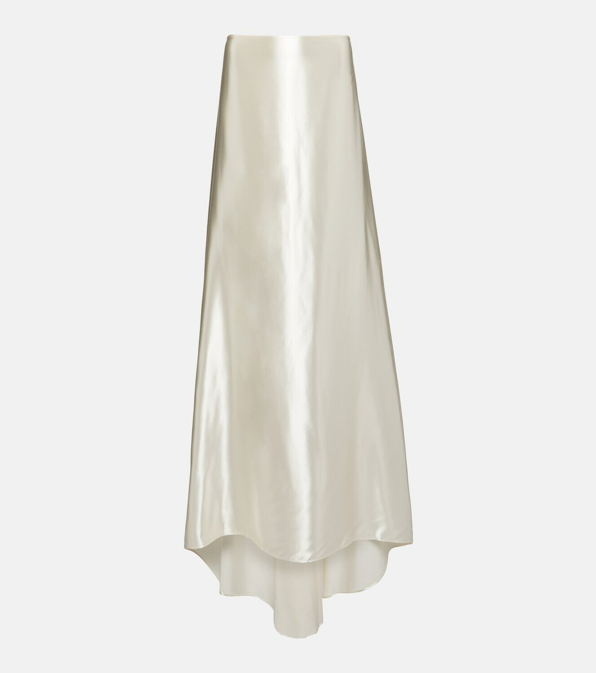 Ferragamo Bridal satin maxi skirt Salvatore Ferragamo