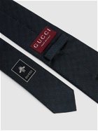 GUCCI 7cm Gubit Silk Tie