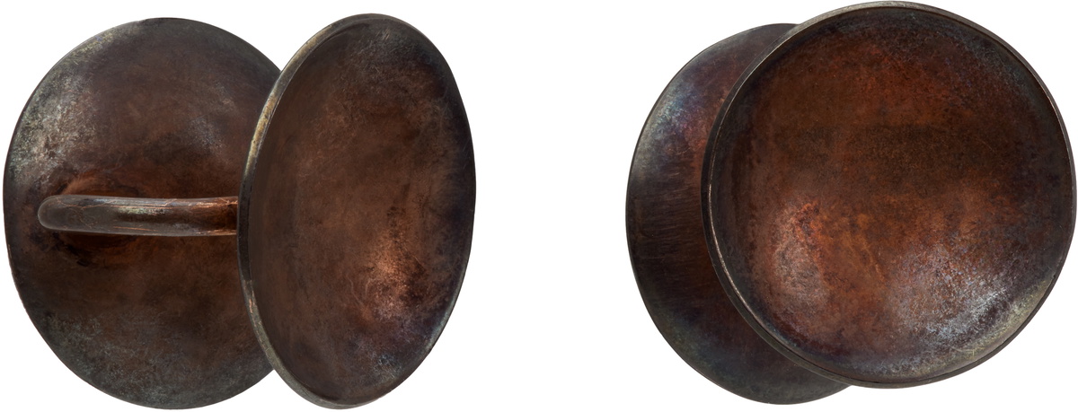 HUGO KREIT Bronze Eclipse Ear Cuffs