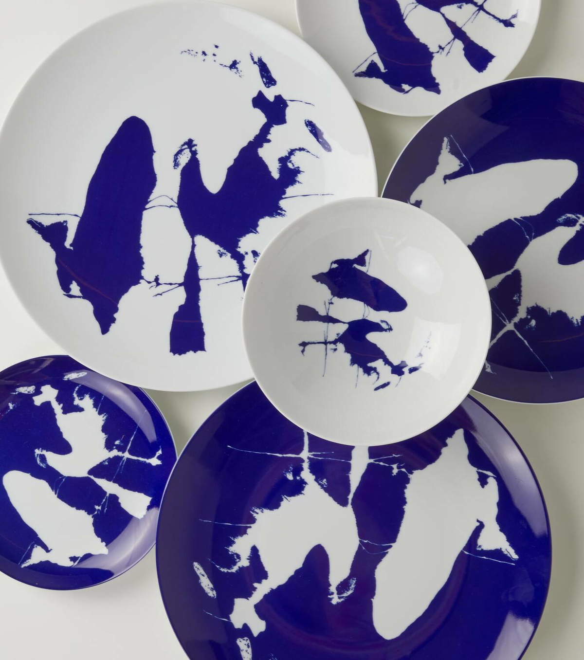 Cassina x Ginori 1735 Neige set of 2 dessert plates