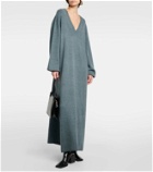 Extreme Cashmere N°259 Sheba cashmere-blend maxi dress