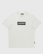 Napapijri S-BOX LOGO SS TEE White Mens Shortsleefe