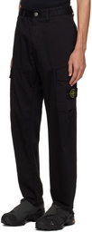 Stone Island Black Patch Cargo Pants