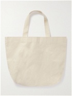 Museum Of Peace & Quiet - Wordmark Logo-Embroidered Cotton-Canvas Tote Bag