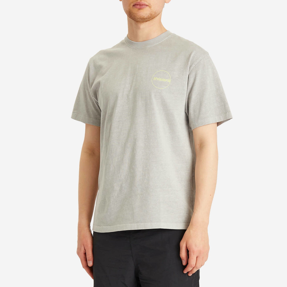thisisneverthat Men's C-Logo T-Shirt in Grey thisisneverthat