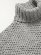 MP Massimo Piombo - Waffle-Knit Wool Rollneck Sweater - Unknown