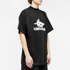 Balenciaga Men's Logo T-Shirt in Black/White