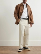 A.PRESSE - Type.3 Tapered Cotton-Twill Chinos - Neutrals