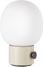 MENU White & Beige Portable JWDA Table Lamp