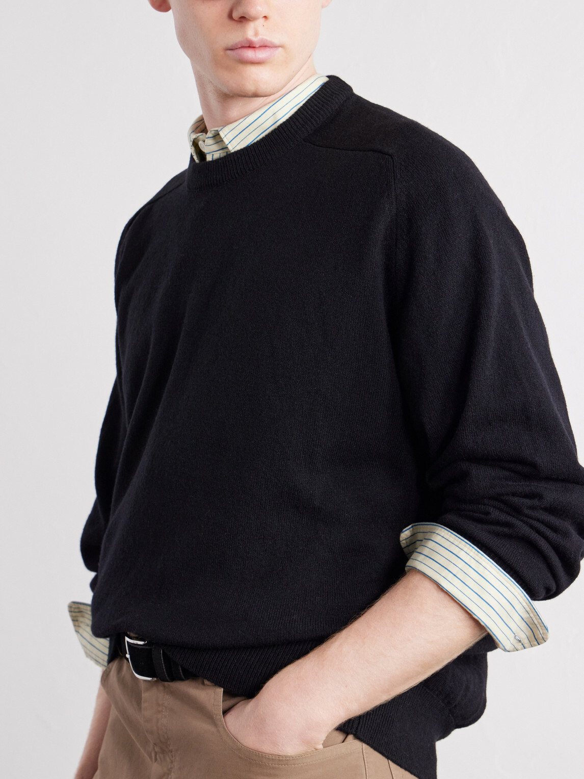 OrSlow - Wool Sweater - Black