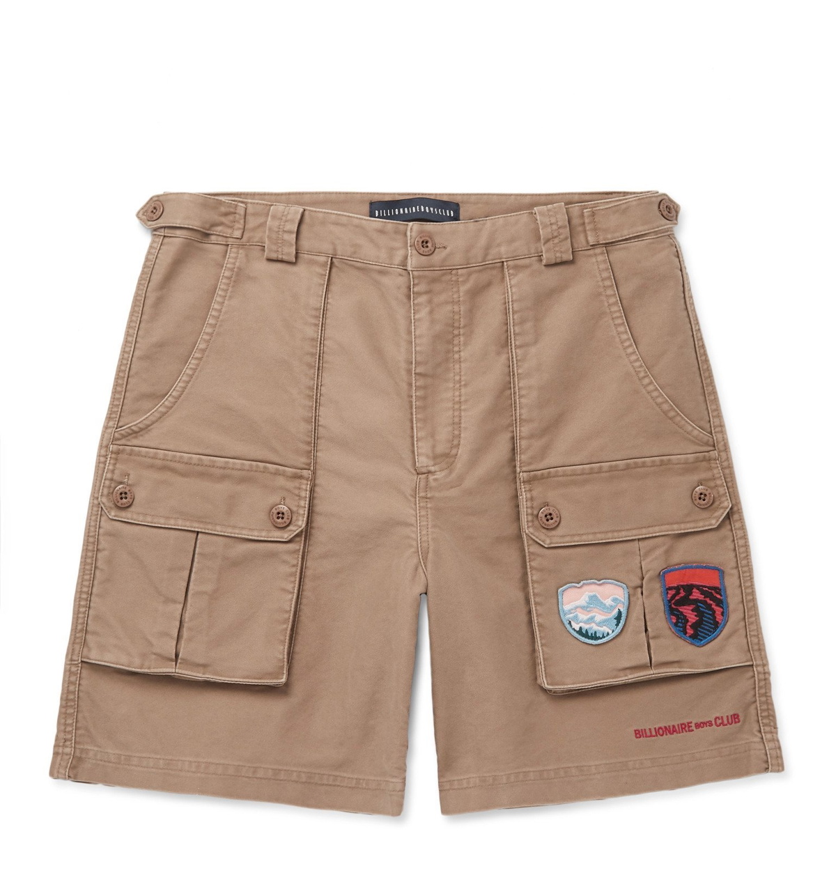 Billionaire Boys Club - Logo-Appliquéd Cotton-Twill Cargo Shorts