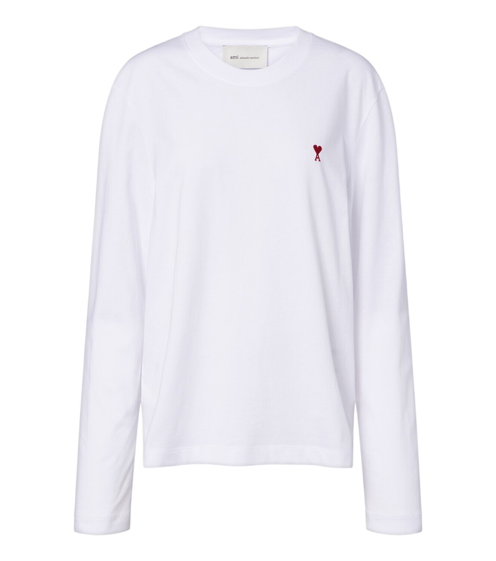 Photo: Ami Paris Ami De Cœur cotton jersey T-shir