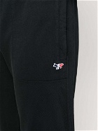 MAISON KITSUNE' - Tricolor Fox Logo Cotton Sweatpants