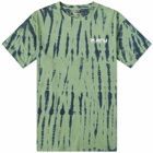 KAVU Men's Klear Above Etch Art T-Shirt in Forest Tie Dye