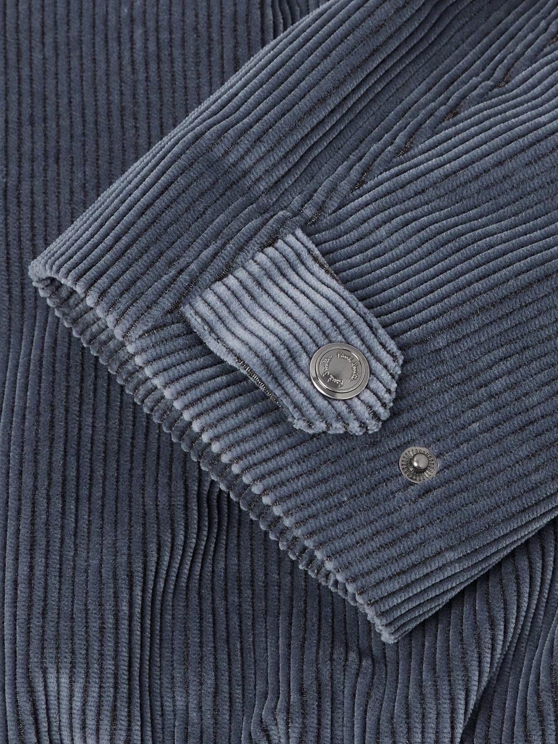 Paul Smith - Blue Cotton-Corduroy Bomber Jacket - Blue