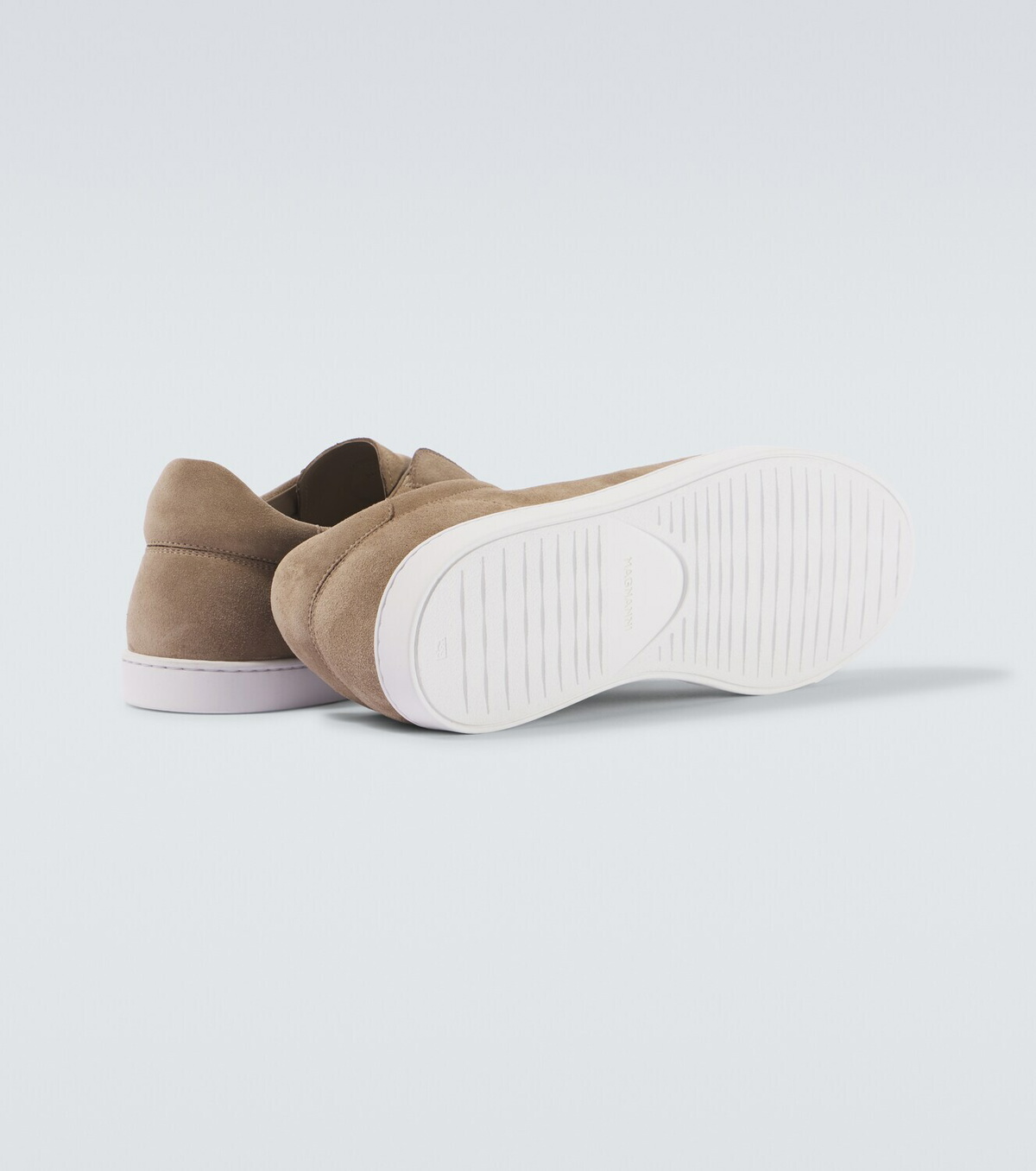 Magnanni Open suede sneakers