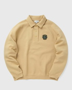 Lacoste Loose Fit Piqué Sweatshirt Brown - Mens - Half Zips/Sweatshirts