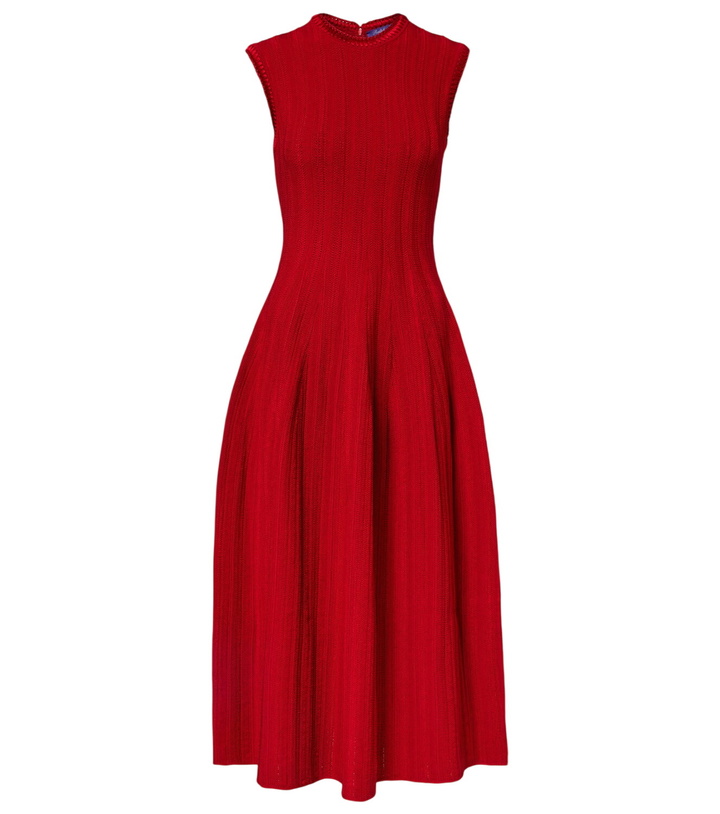 Photo: Ralph Lauren Collection Silk-blend midi dress